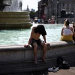 Életveszélyes hőségriasztás lépett életbe Londonban