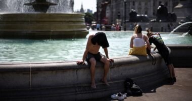 Életveszélyes hőségriasztás lépett életbe Londonban
