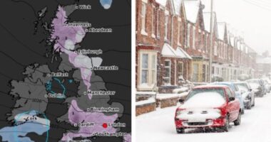 Több száz kilométer széles hóvihar jöhet az Egyesült Királyságban - helyenként -7°C-os fagy is lehet