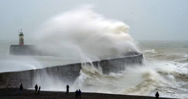 A Noa vihar ma éri el Nagy-Britannia partjait
