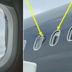 5 km magasan vették csak észre, hogy a londoni Stansted reptérről felszállt egyik járatnak több ablaka is hiányzott
