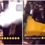 Ez történt Londonban, amikor az egyik gyorsétteremben ingyen ételt akartak osztani