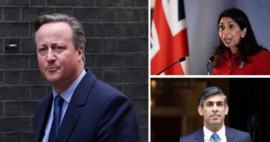 Hatalmas fordulatok a brit kormányon belül: kirúgták a belügyminisztert és visszatér a volt miniszterelnök David Cameron