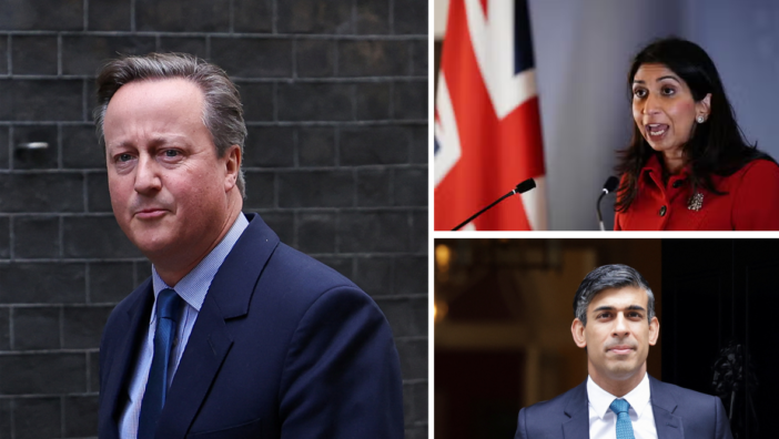 Hatalmas fordulatok a brit kormányon belül: kirúgták a belügyminisztert és visszatér a volt miniszterelnök David Cameron 1