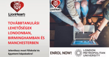 Egyetemi továbbtanulási lehetőségek Angliában élőknek ingyenes tanácsadással és felkészítéssel