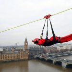 Félelmetes drótkötélpálya nyílt London belvárosában a Temze fölött