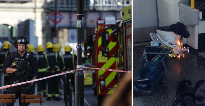 "Terrortámadás" történt a londoni metrón: eddig 22 sérült 2