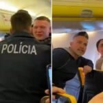 Durva balhé a Ryanair egyik londoni járatán – kényszerleszállást kellett végrehajtani és az egyik utast 3 rendőr tudta csak lecibálni a gépről