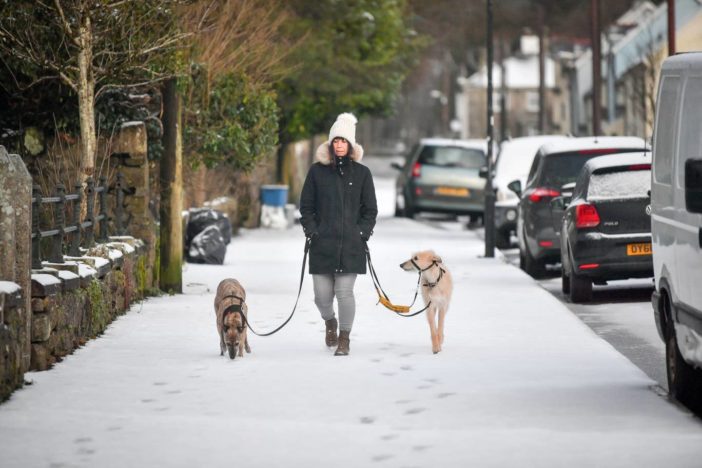 Az első komolyabb hóesés idén Nagy-Britanniában: több helyen 10-20 cm hó esett le hétfő reggelre 9
