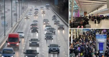 Újabb időjárási figyelmeztetések karácsonyra Nagy-Britanniában, és teljes káosztól tartanak az utakon