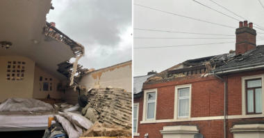 Amikor a vihar „benéz hozzád”… a tetőn keresztül Angliában