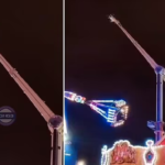 Ijesztő jelenetek a londoni Winter Wonderlandben: meghibásodott az egyik attrakció, az emberek több, mint 50 méter magasban rekedtek
