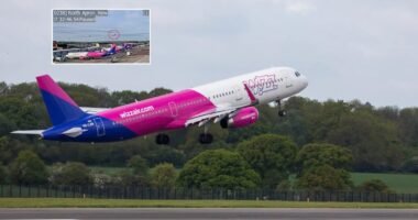Hajszálon múlt a katasztrófa a lutoni repülőtéren egy Wizz Air járaton - 168 ember volt a gépen