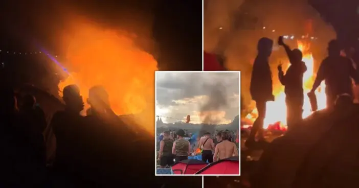 Óriási káosz Anglia egyik közismert fesztiválján: tömeges menekülés, sátor gyújtogatás, verekedés, késelés és egy 16 éves srác meghalt