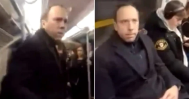 A tömött londoni metrón állt neki balhézni egy fickó a volt egészségügyi miniszterrel és még videóra is vette