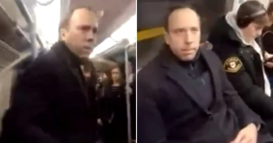 A tömött londoni metrón állt neki balhézni egy fickó a volt egészségügyi miniszterrel és még videóra is vette 21